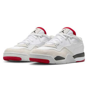 Jordan 4 RM White Varsity Red (TD) FQ7937-102 Size 9C